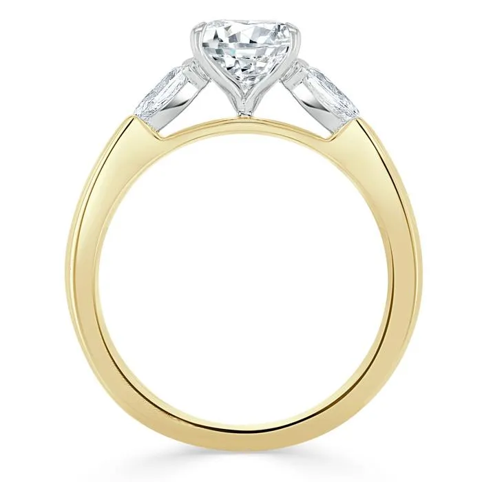 Flawless Moissanite Rings Cushion Cut Moissanite 3 Stone Engagement Ring Flawless Moissanite Rings Cushion Cut Moissanite 3 Stone Engagement Ring
