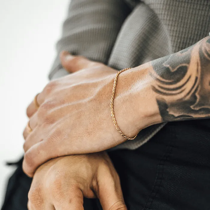 Gold Rope Bracelets Lirys Jewelry PreStyled Sets