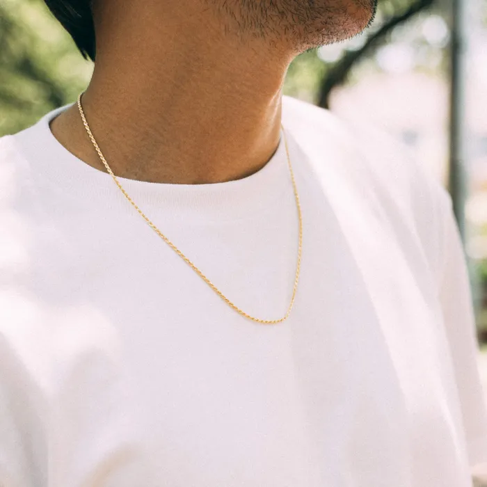 Lirys Jewelry Rings Gold Diamond Cut Rope Chains