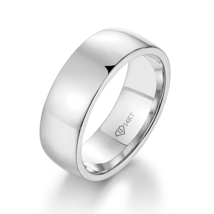 LJ Rings 77mm Mens Classic Wedding Band
