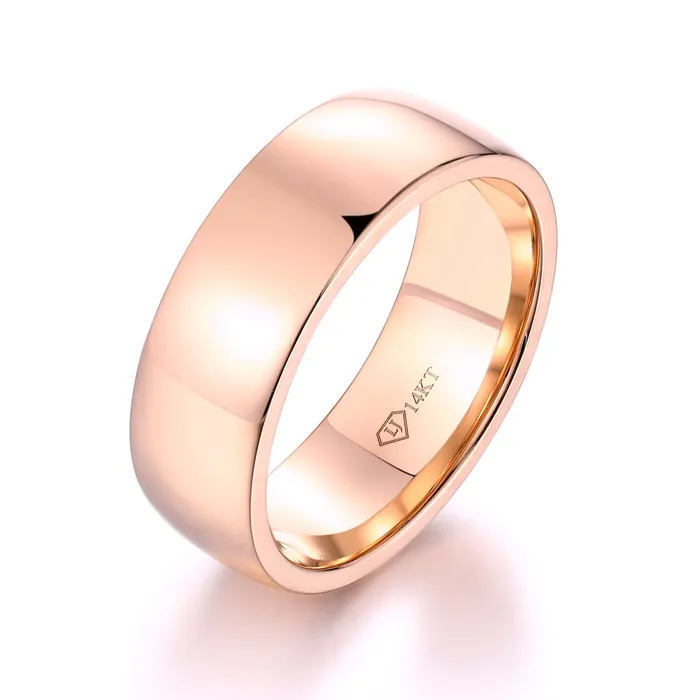 LJ Rings 77mm Mens Classic Wedding Band