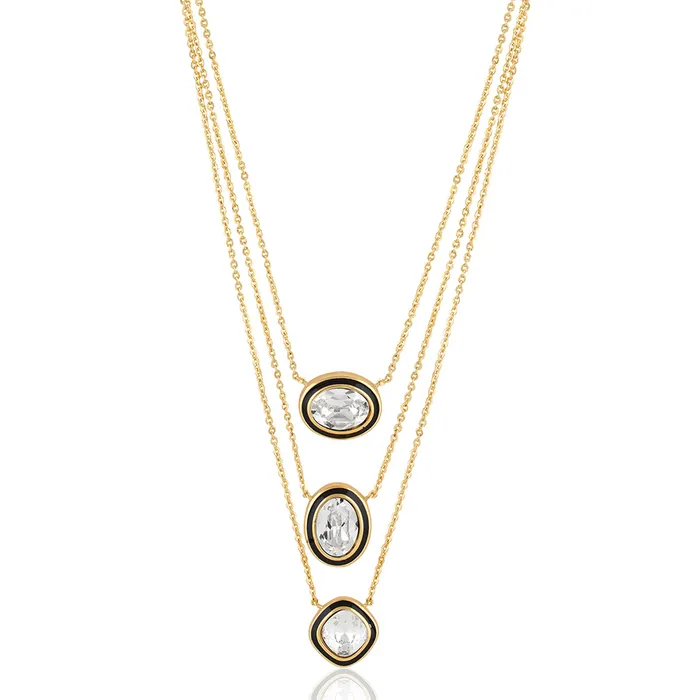 Necklaces BlingThingsFeb25 Oceanus ThreeLayered Necklace Necklaces BlingThingsFeb25 Oceanus ThreeLayered Necklace