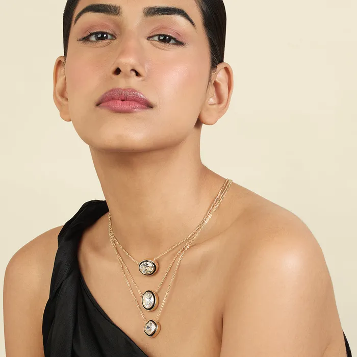 Necklaces BlingThingsFeb25 Oceanus ThreeLayered Necklace Necklaces BlingThingsFeb25 Oceanus ThreeLayered Necklace