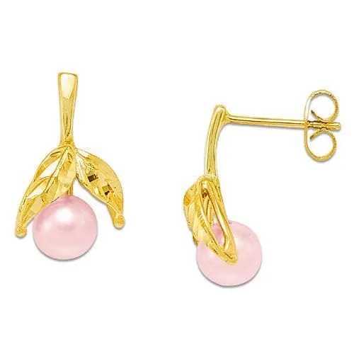 Pick A Pearl Maile Earrings in Gold PickAPearl Earrings