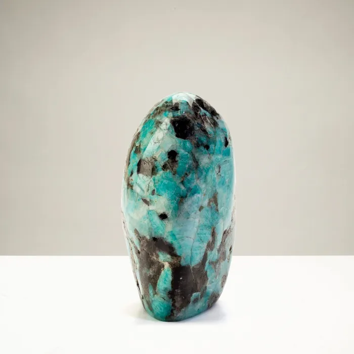 Rings Amazonite Freeform Cut Base 6 1800g Kalifano
