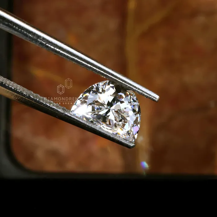 Rings Diamondrensu Half Moon Cut Lab Grown Diamond 1 Carat Diamond Rings Diamondrensu Half Moon Cut Lab Grown Diamond 1 Carat Diamond
