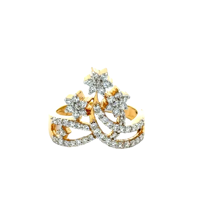 Rings Gold Palace 18k Yellow Gold and Diamond Fancy Ring in size 55 and total gold weight of 473g Rings Gold Palace 18k Yellow Gold and Diamond Fancy Ring in size 55 and total gold weight of 473g