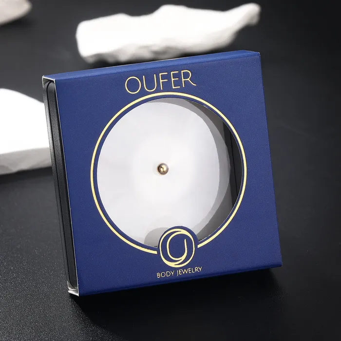 Rings OUFER BODY JEWELRY 14K Gold Solid 16G Replacement Ball CBR Ring Ball Cartilage Ball Rings OUFER BODY JEWELRY 14K Gold Solid 16G Replacement Ball CBR Ring Ball Cartilage Ball
