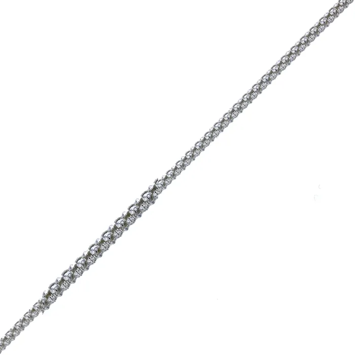 Rings Sterling Silver SilverPlated 160mm 16 E Coated Coreana Chain Silver