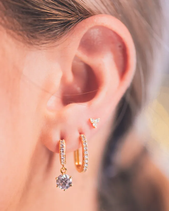 Trina Silver Studs Penny Pairs Rings Trina Silver Studs Penny Pairs Rings