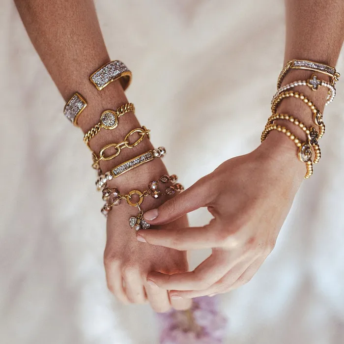 Waxing Poetic Bracelets Kristal Bar Spanse Bracelet