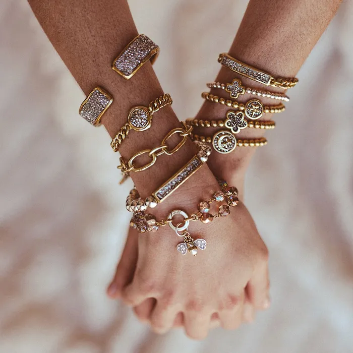 Waxing Poetic Bracelets Kristal Bar Spanse Bracelet