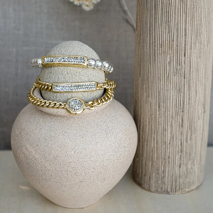 Waxing Poetic Bracelets Kristal Bar Spanse Bracelet