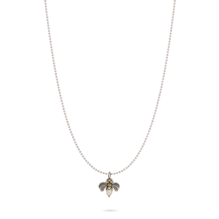 Waxing Poetic Necklaces Be Brave Honeypearl Necklace