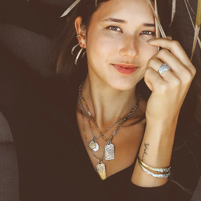 Waxing Poetic Rings Starshower Electra Cuff Sterling Silver